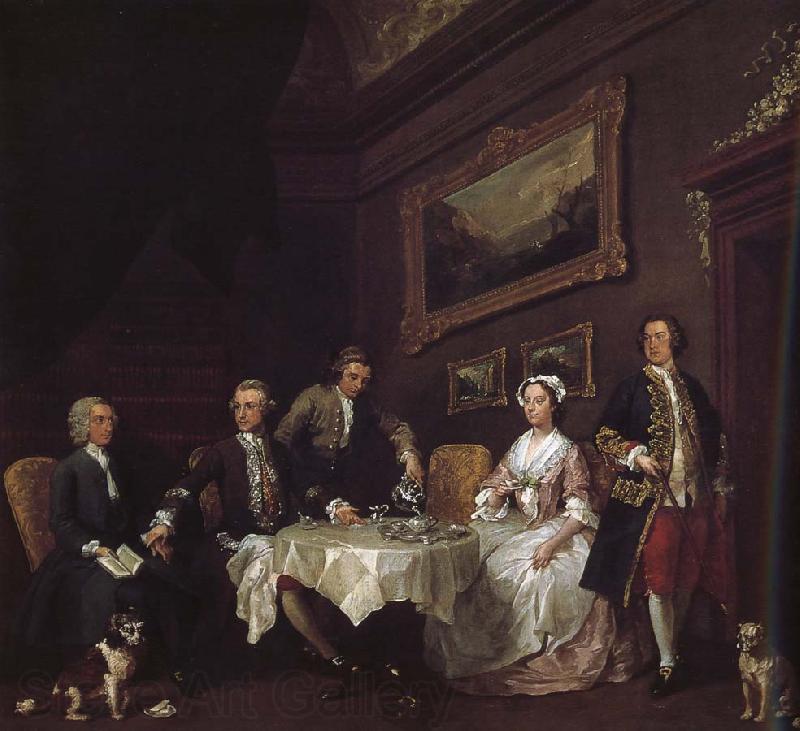 William Hogarth Strode family